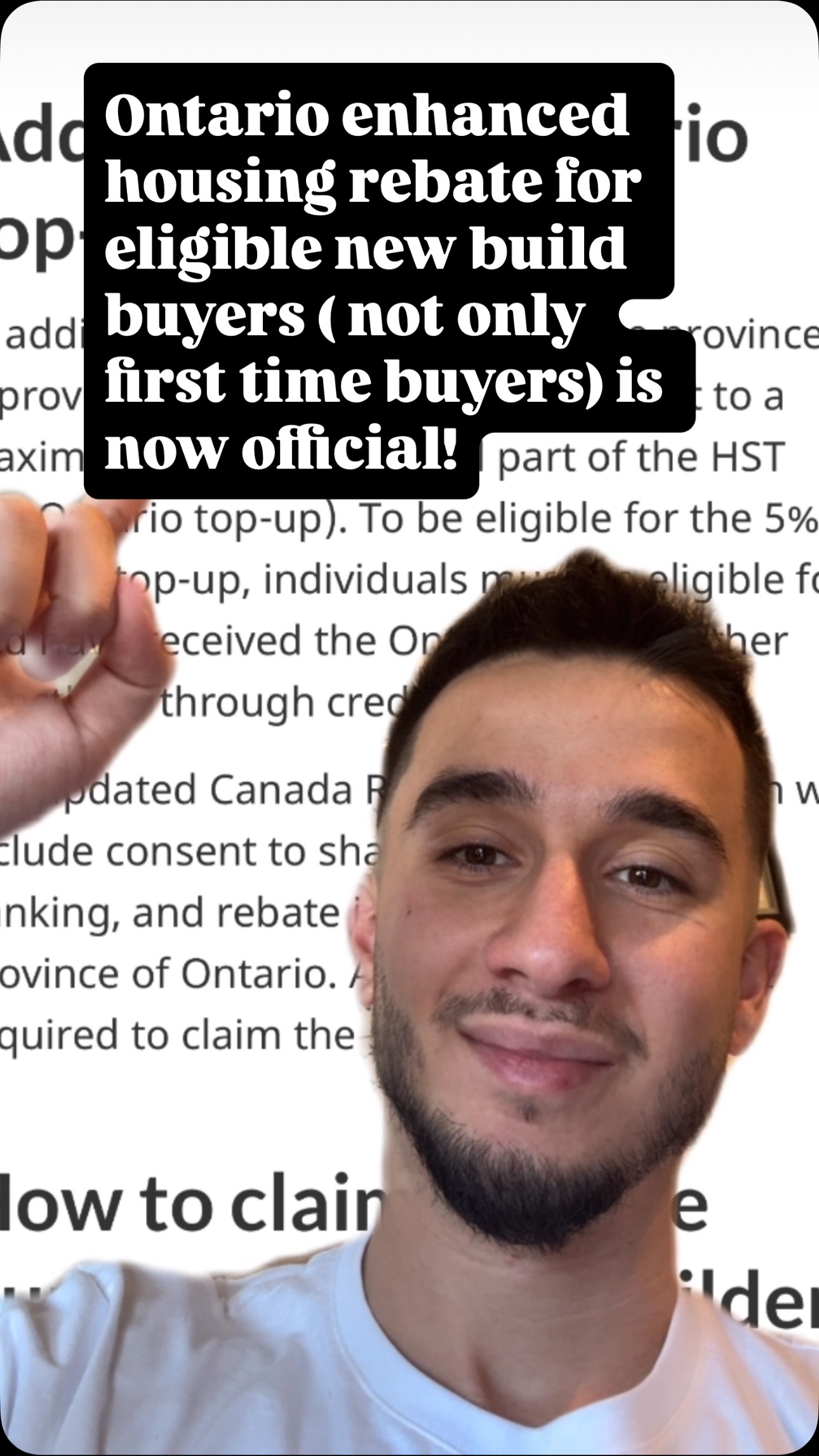 If you’re considering a new build in Ontario, this is worth knowing.

The provin